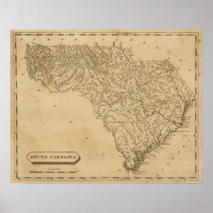 Póster Carolina del Sur
