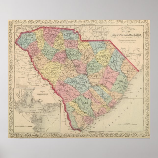 Póster Carolina del Sur 2 (Frente)