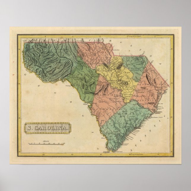 Póster Carolina del Sur 8 (Frente)