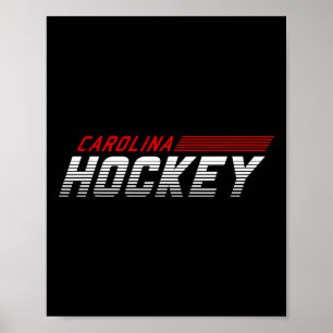Póster Carolina Hockey Cuchillas De Acero Gameday Fan Gea