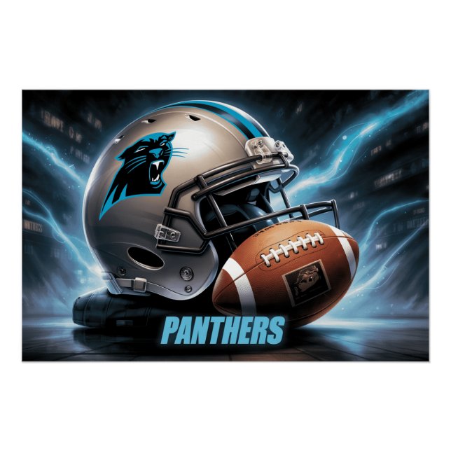 Póster Carolina Panthers 7 (Anverso)
