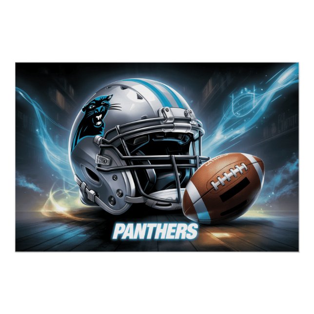 Póster Carolina Panthers 9 (Anverso)