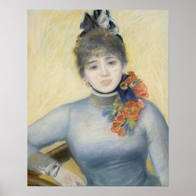 Póster Caroline Remy ("Severine"), c.1885 (Frente)