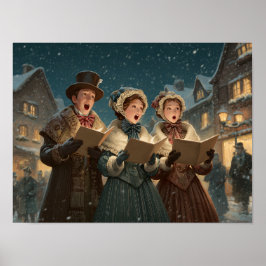 Póster Caroling