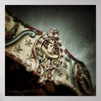 Póster Carousel 1 Square Poster