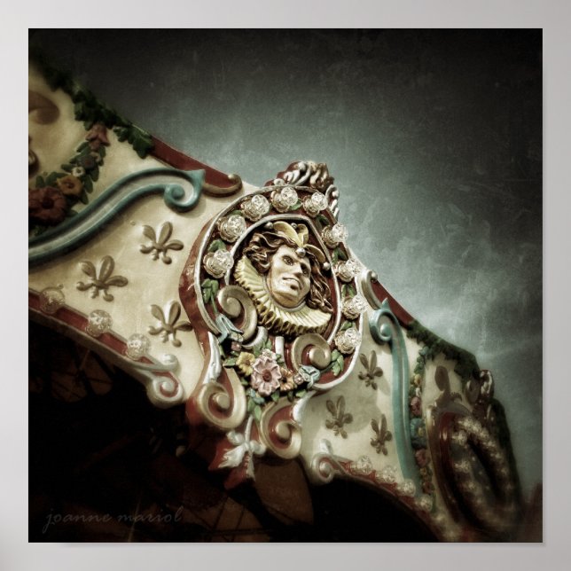 Póster Carousel 1 Square Poster (Frente)