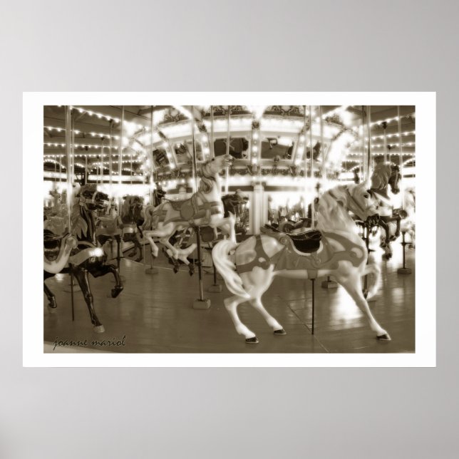 Póster Carousel 44 Poster Print (Frente)