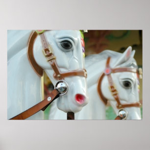 Póster Carousel Horses Poster