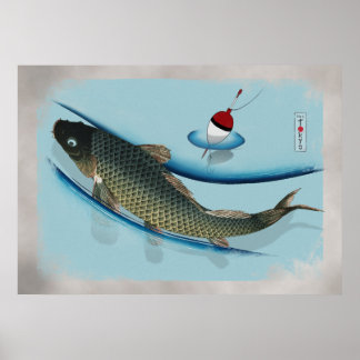 Póster Carpa de natación