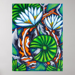 Póster Carpa tímida de Lisa Lorenz