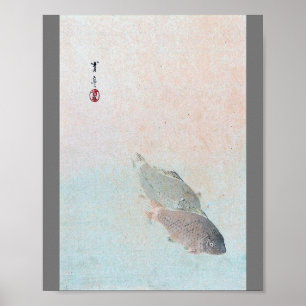 Póster Carpa, Watanabe Seitei