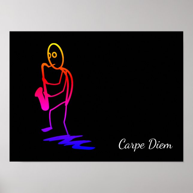 Póster Carpe Diem (Frente)