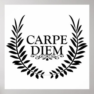 Póster Carpe diem