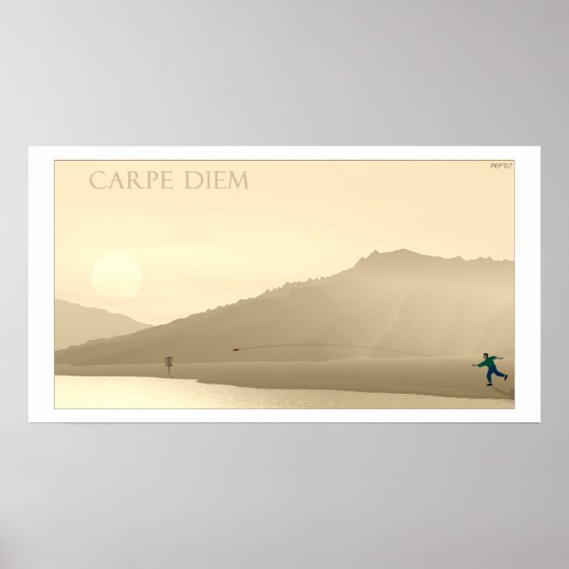 Póster Carpe Diem (Frente)
