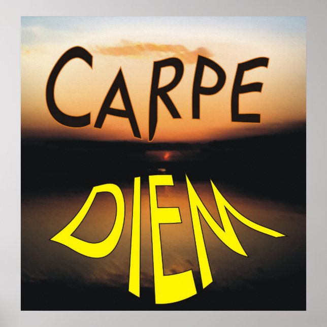 PÓSTER CARPE DIEM (Frente)