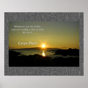 Póster Carpe Diem
