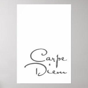 Póster Carpe diem motivationa poster