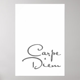 Póster Carpe diem motivationa poster