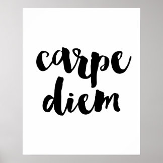 Póster Carpe Diem Poster