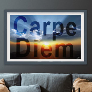 Póster Carpe Diem Sunrise