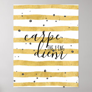 Póster Carpe el poster f'ing de Diem