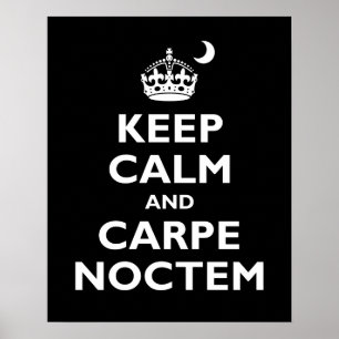 Póster ¡Carpe Noctem!