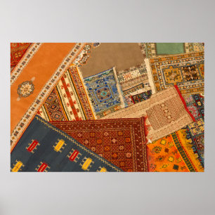 Póster Carpet Collage Close Up