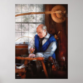 Póster Carpintero - El Tornero de Madera