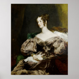 Póster Carpintero - Retrato De Harriet Countess Howe
