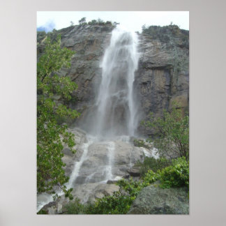 Póster Carr Canyon Waterfall
