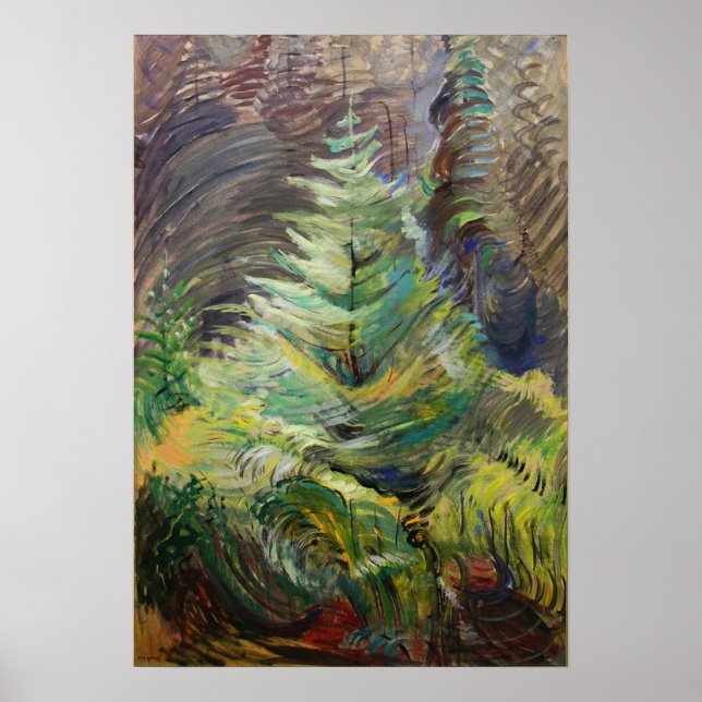 Póster Carr - Corazón Del Bosque 1935 (Frente)