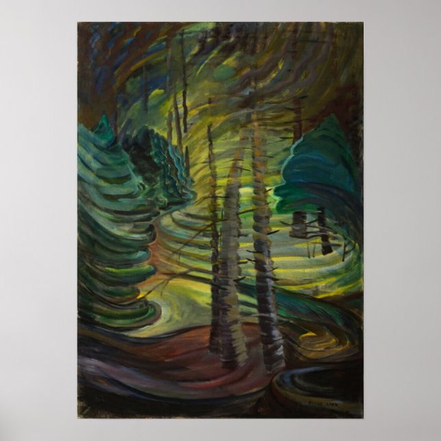 Póster Carr - Luz de sol danzante (Frente)
