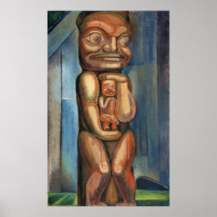 Póster Carr - Madre del Totem