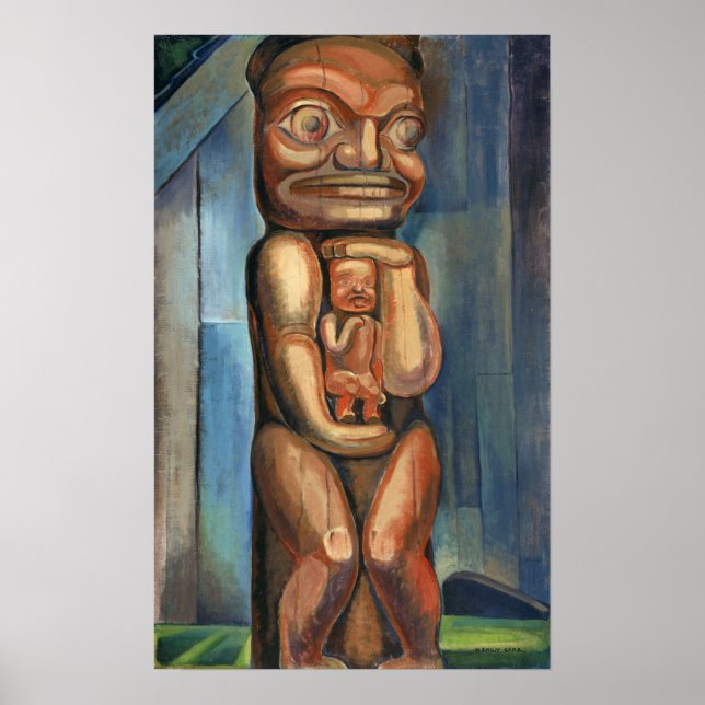 Póster Carr - Madre del Totem (Frente)