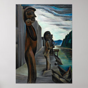 Póster Carr - Puerto de Blunden 1930