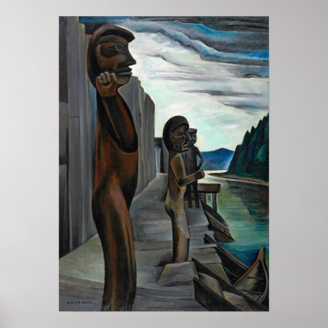 Póster Carr - Puerto de Blunden 1930 (Frente)