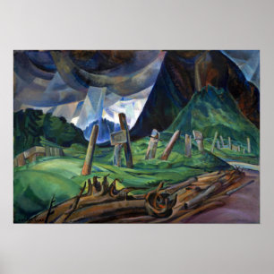 Póster Carr - Vanquished 1930