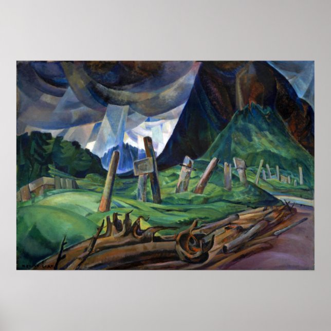 Póster Carr - Vanquished 1930 (Frente)