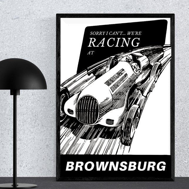 Póster Carrera Brownsburg Indiana Vintage Motorsport (Subido por el creador)