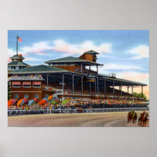 Póster Carrera de carreras de Wilmington Delaware