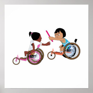 Póster Carrera de retransmisión