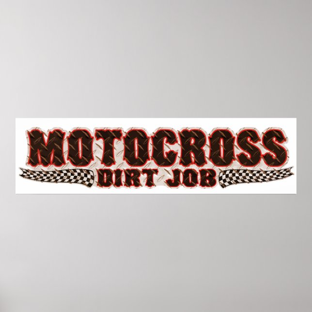 Póster Carrera de tierra (Frente)