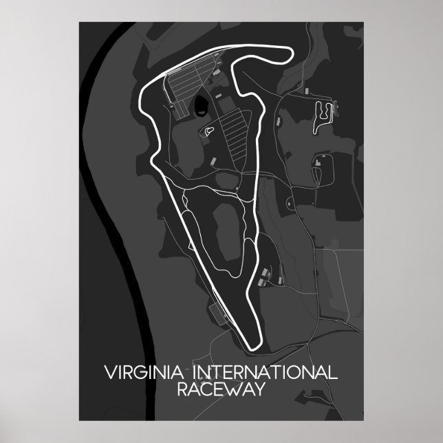 Póster Carrera Internacional de Virginia (Frente)