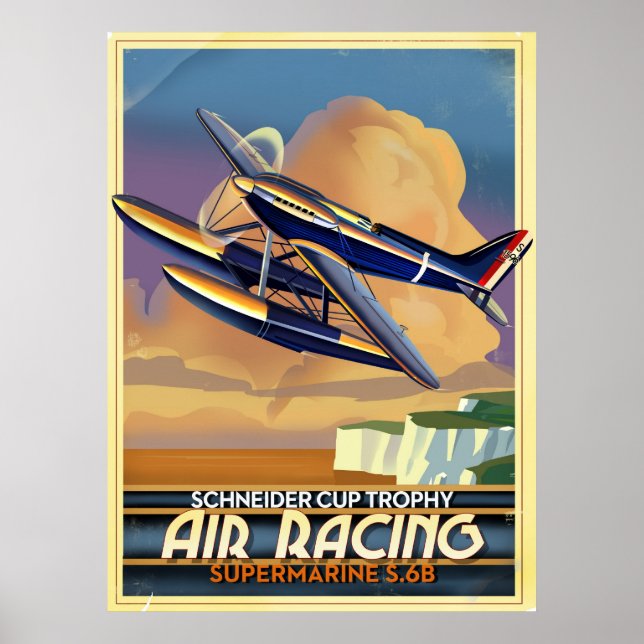 Póster Carreras aérea (Frente)