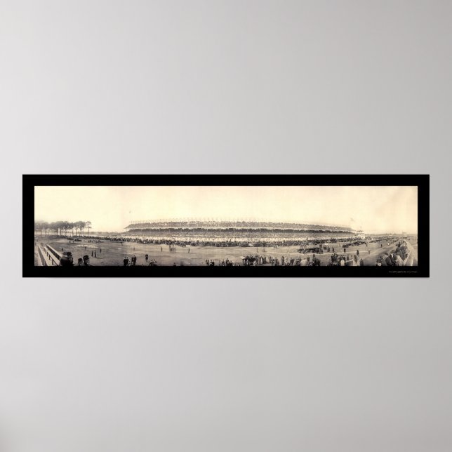 Póster Carreras automática de Sheepshead Photo 1915 (Frente)