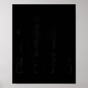 Póster Carreras de barril Derby - Caballo de gallina de r