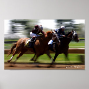 Póster Carreras de caballo (Poster)