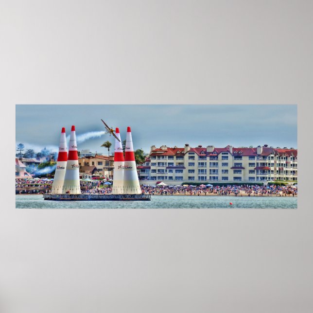 Póster Carreras Red Bull Air - San Diego (Frente)