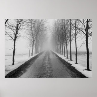 Póster Carretera A Ningún Lugar