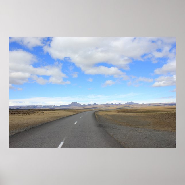 Póster Carretera a ninguna parte (Frente)
